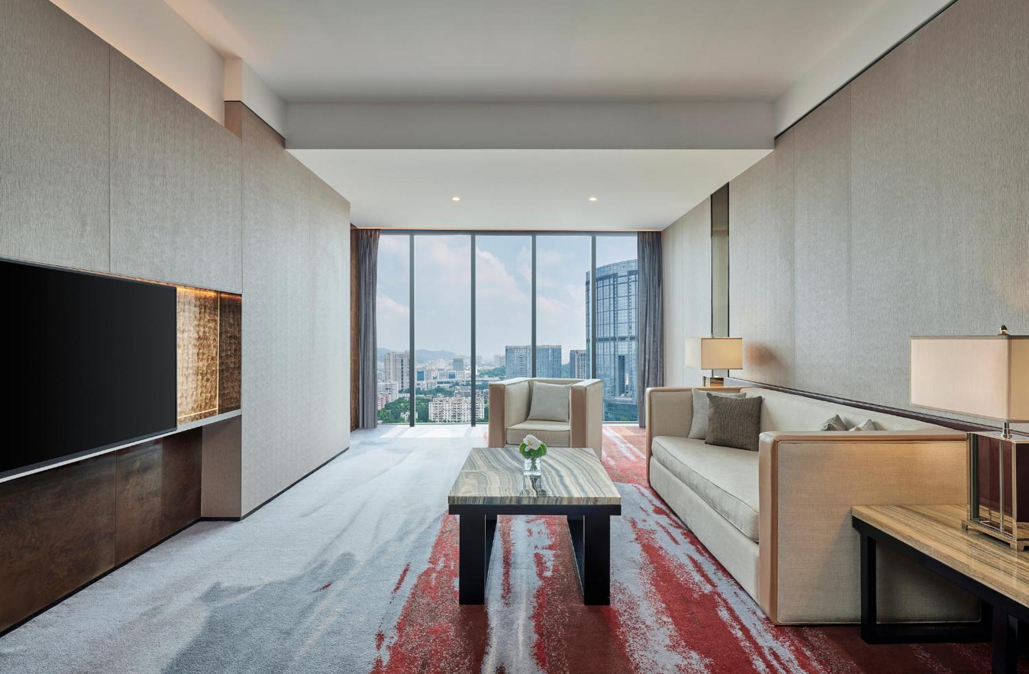 Hilton Guangzhou Tianhe - Free Shuttle Bus And Registration Counter Available During Canton Fair Period Exterior foto